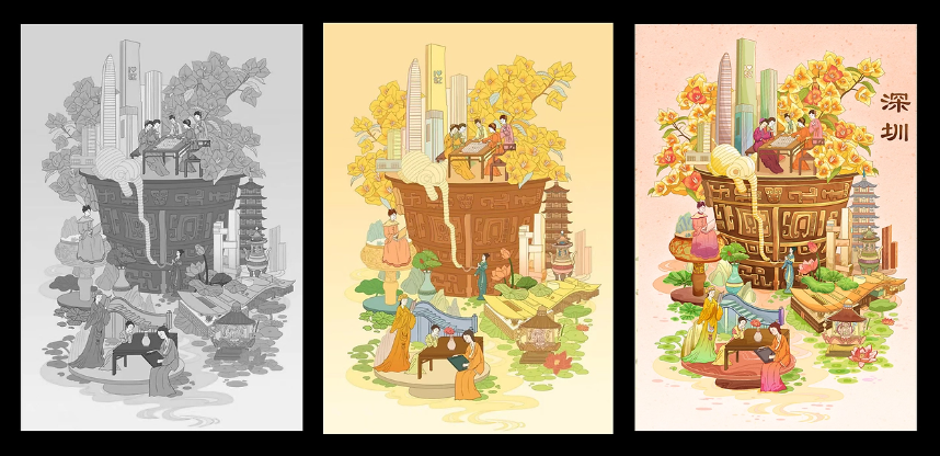 插畫師是一個非常好的平面設計職業(yè)